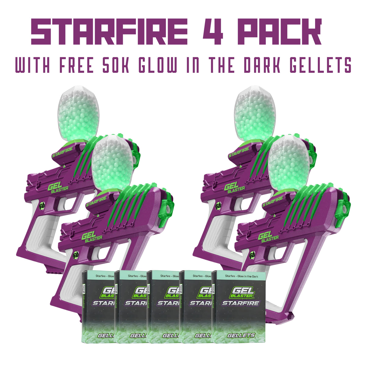Gel Blaster StarFire (Glow In The Dark Blaster)
