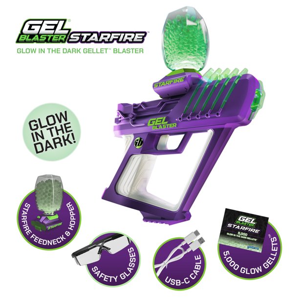 Gel Blaster StarFire (Glow In The Dark Blaster) Sets